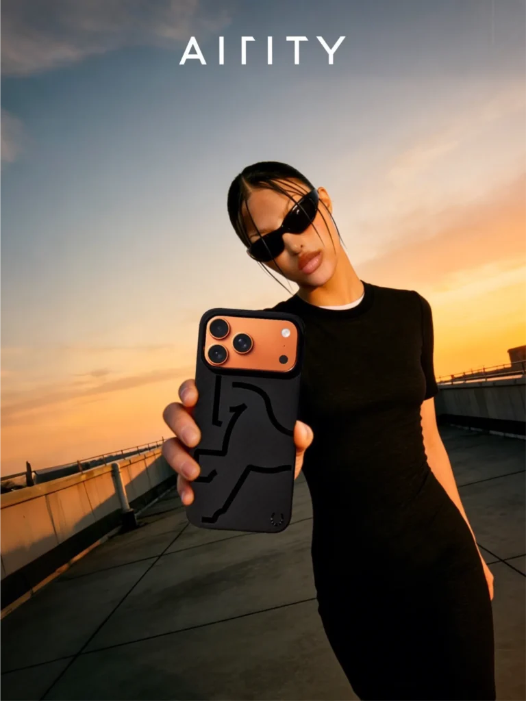 Чехол AIRITY для iPhone 17 Pro Max — розовый