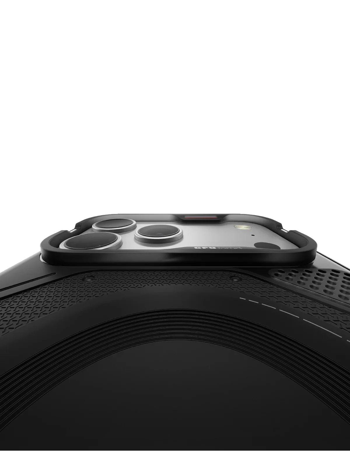 Чехол AULUMU A17 Rugged Outdoor для iPhone 17 Pro Max — серый полупрозрачный — фото 6