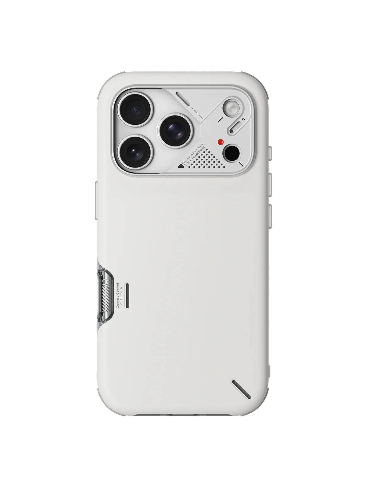 Чехол AULUMU A17 Slim Shockproof для iPhone 17 Pro — белый — главное изображение