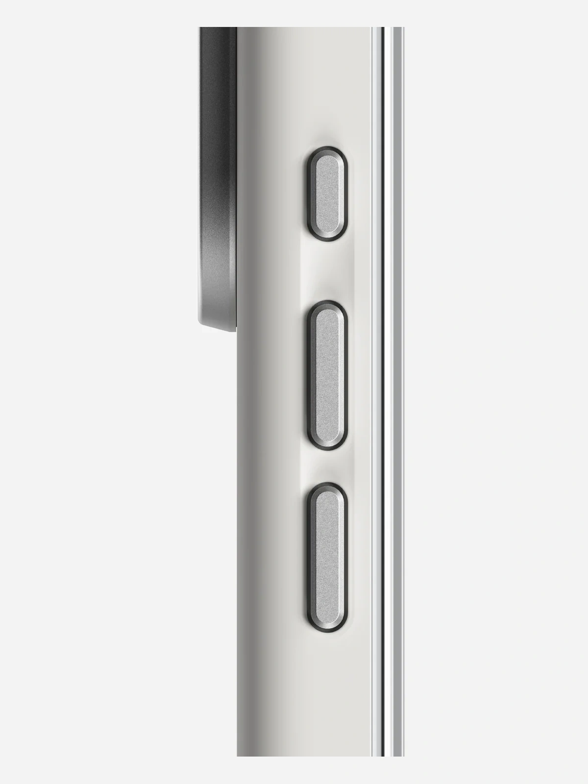Чехол AULUMU A17 Slim Shockproof для iPhone 17 Pro — белый — фото 6