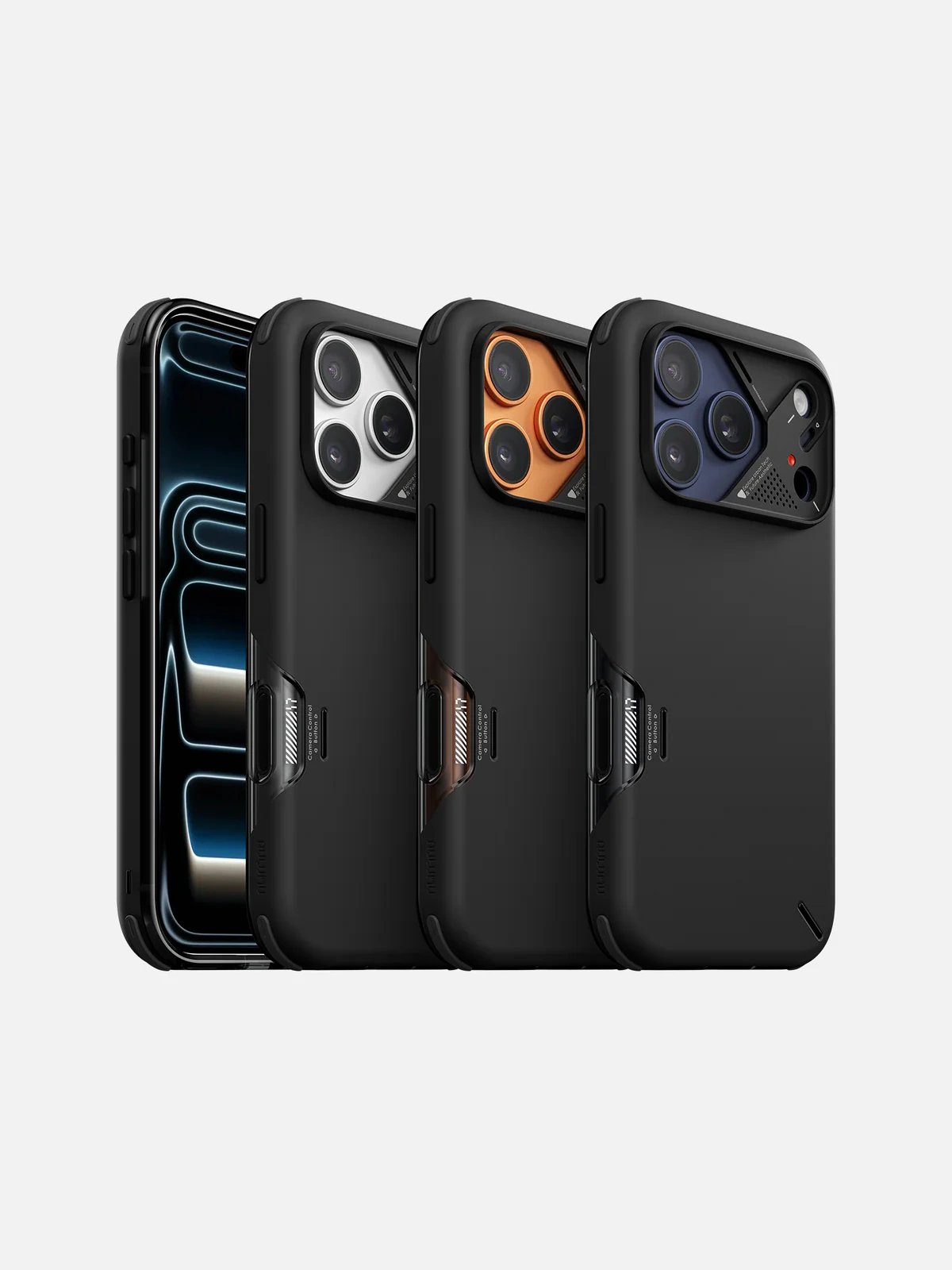 Чехол AULUMU A17 Slim Shockproof для iPhone 17 Pro — чёрный — фото 4