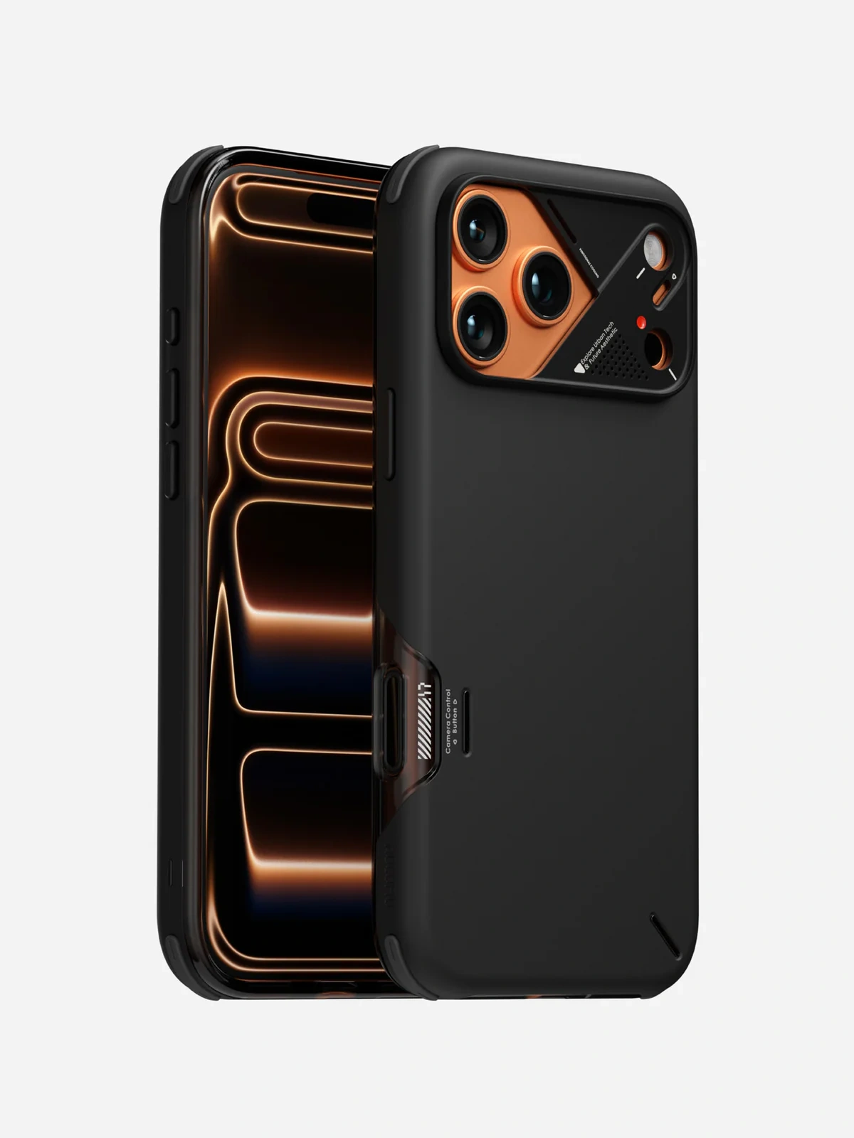 Чехол AULUMU A17 Slim Shockproof для iPhone 17 Pro Max — чёрный — фото 5
