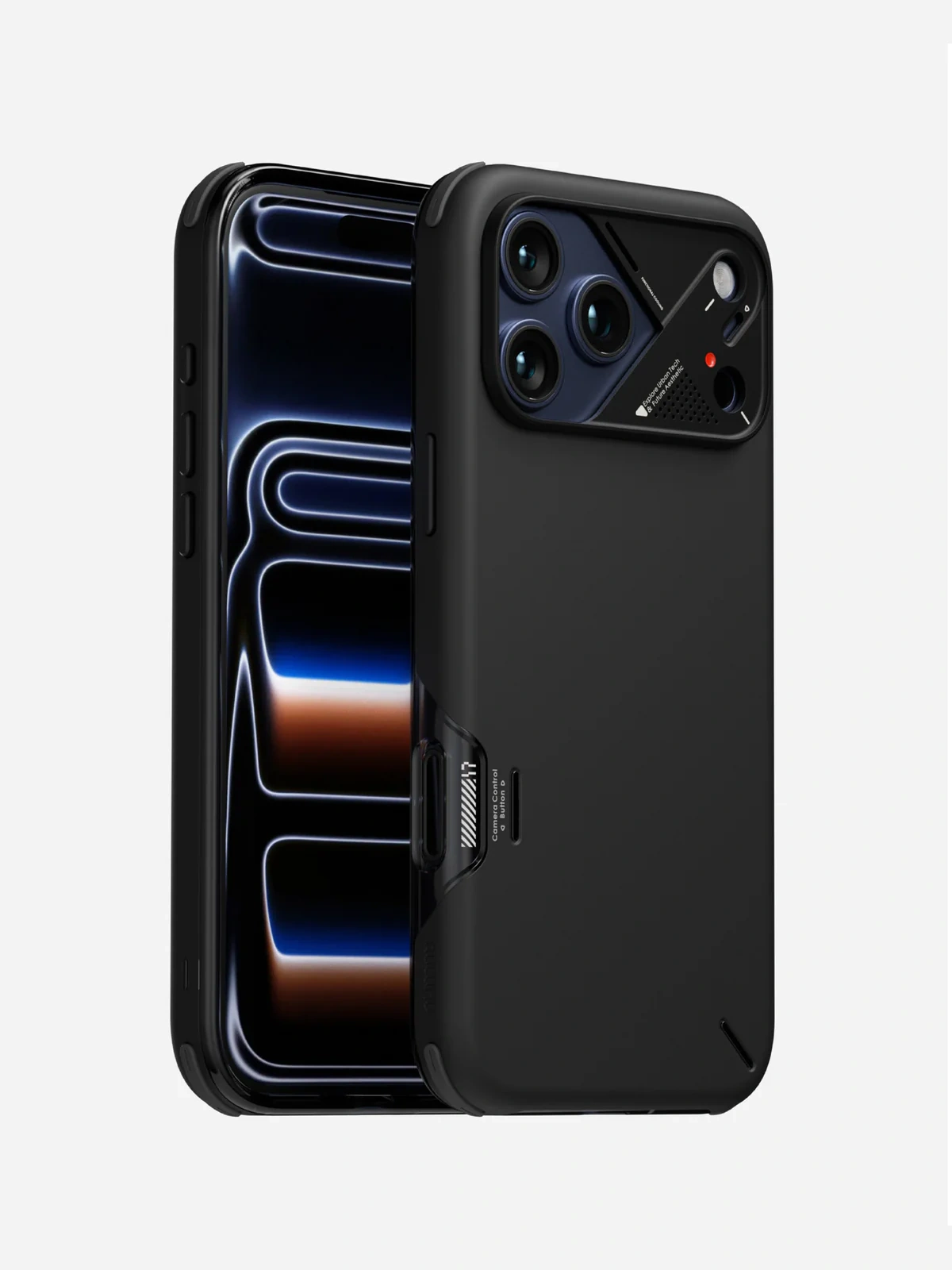 Чехол AULUMU A17 Slim Shockproof для iPhone 17 Pro Max — чёрный — фото 6