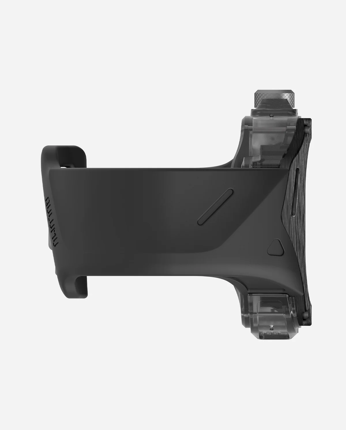 Чехол с ремешком AULUMU A01 Carbon для Apple Watch Ultra 49 мм — чёрный — фото 9
