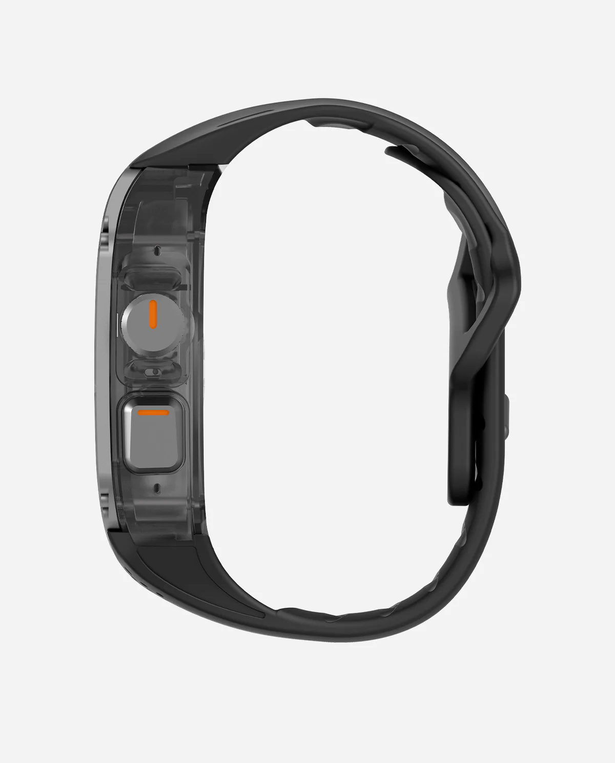 Чехол с ремешком AULUMU A01 Titanium для Apple Watch Ultra 49 мм — чёрный — фото 8