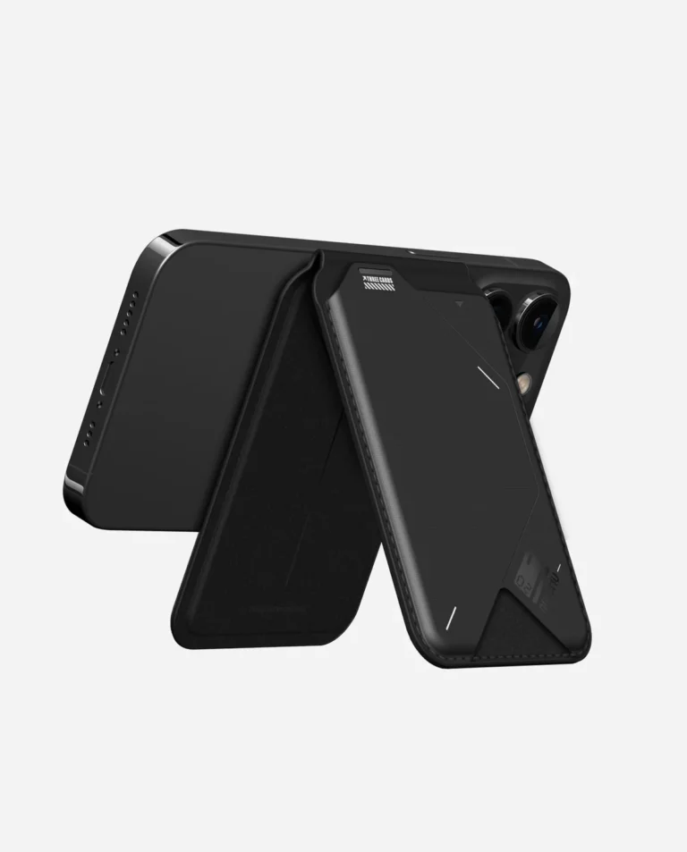Картхолдер-подставка AULUMU G02 MagSafe — чёрный — фото 12
