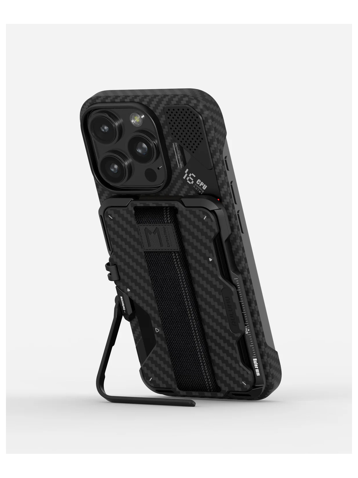 Картхолдер AULUMU G03 MagSafe — карбон — фото 3