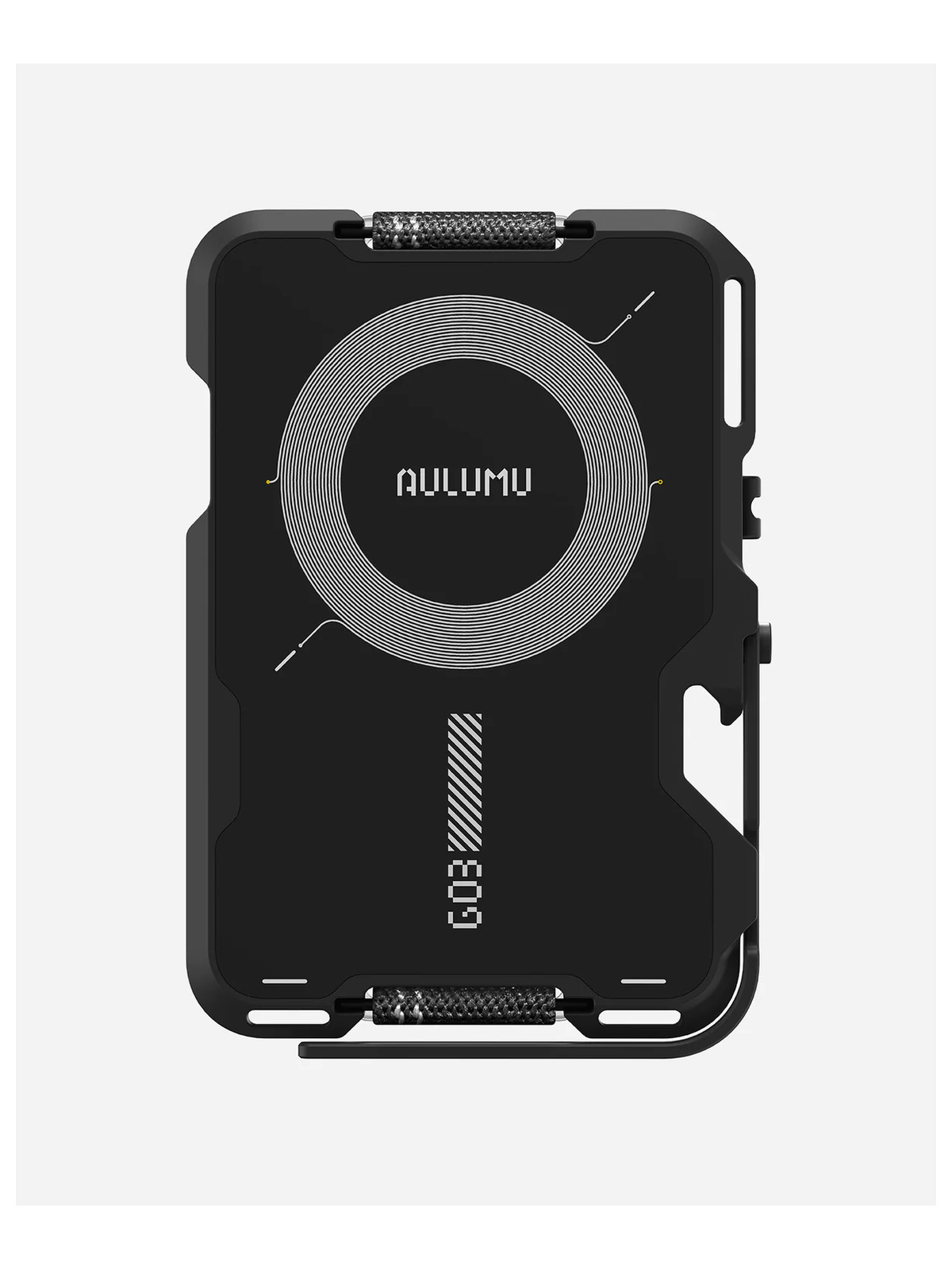 Картхолдер AULUMU G03 MagSafe Frosted — полупрозрачный серый — фото 6