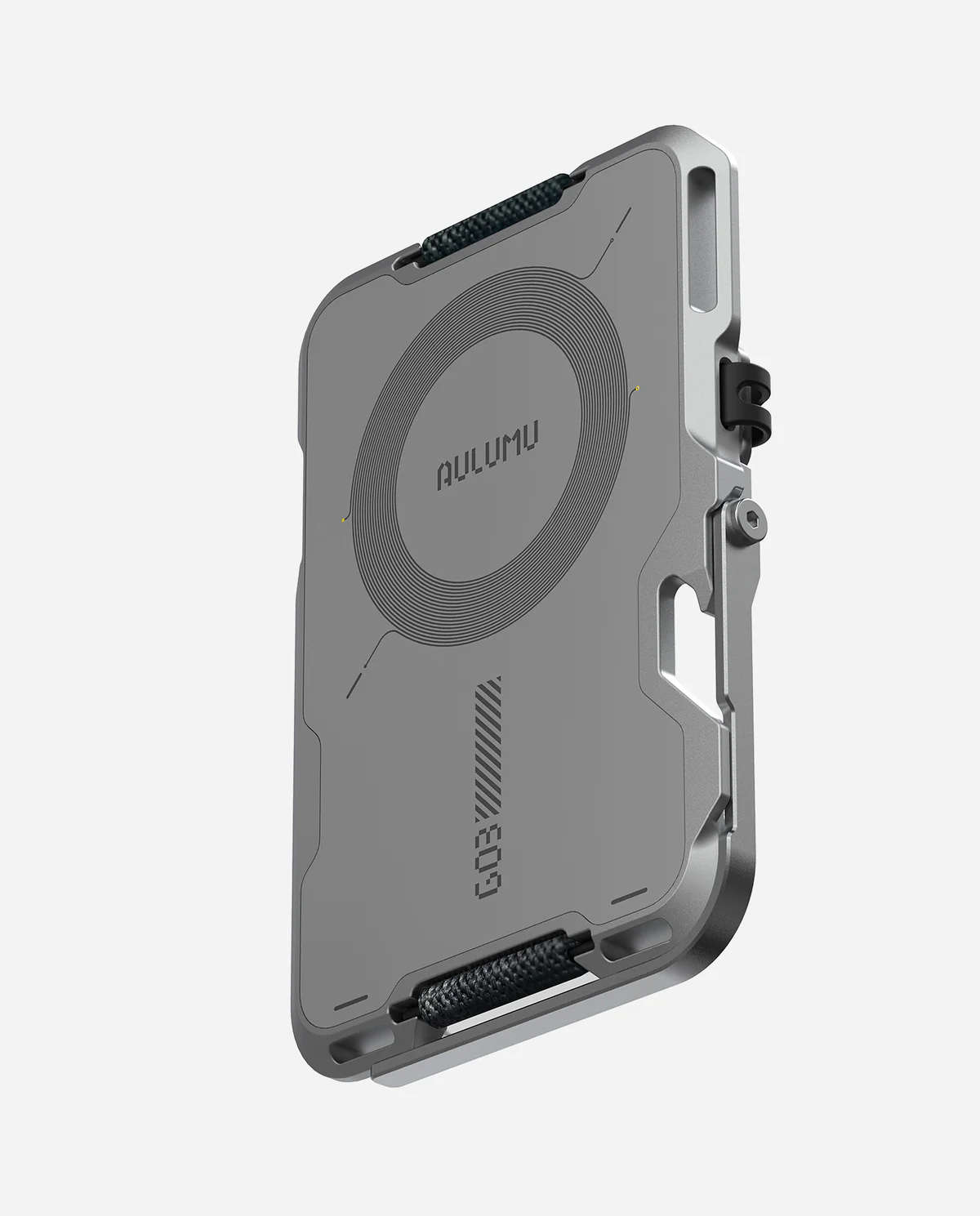 Картхолдер AULUMU G03 MagSafe Frosted — полупрозрачный белый — фото 6