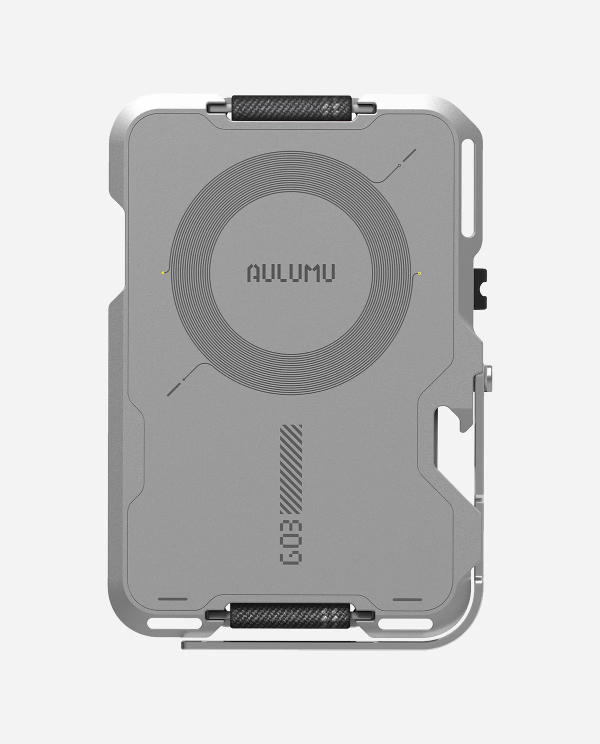 Картхолдер AULUMU G03 MagSafe Frosted — полупрозрачный белый — фото 7